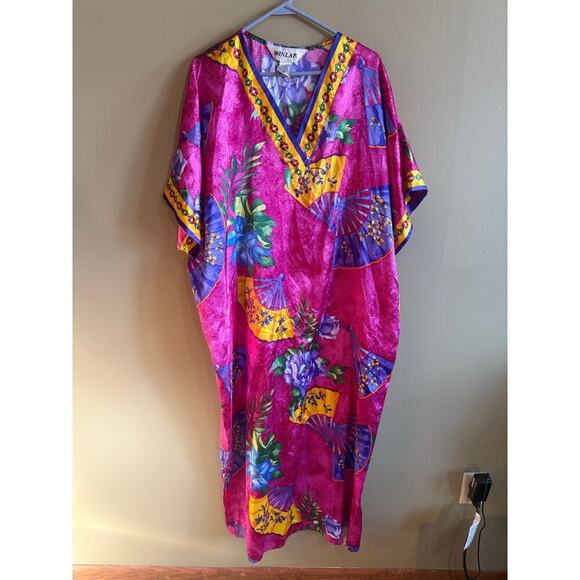 Winlar Asian FanMuMu kaftan OS pajama dress - Picture 1 of 6